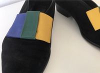 ☀️ HF KAESTNER ☀️ exklusive Schuhe in tollem Design - Nubukleder Nordrhein-Westfalen - Mechernich Vorschau