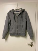 Hilfiger Kapuzen Jacke grau XS Sweatjacke Reißverschluss Plüsch Dresden - Blasewitz Vorschau