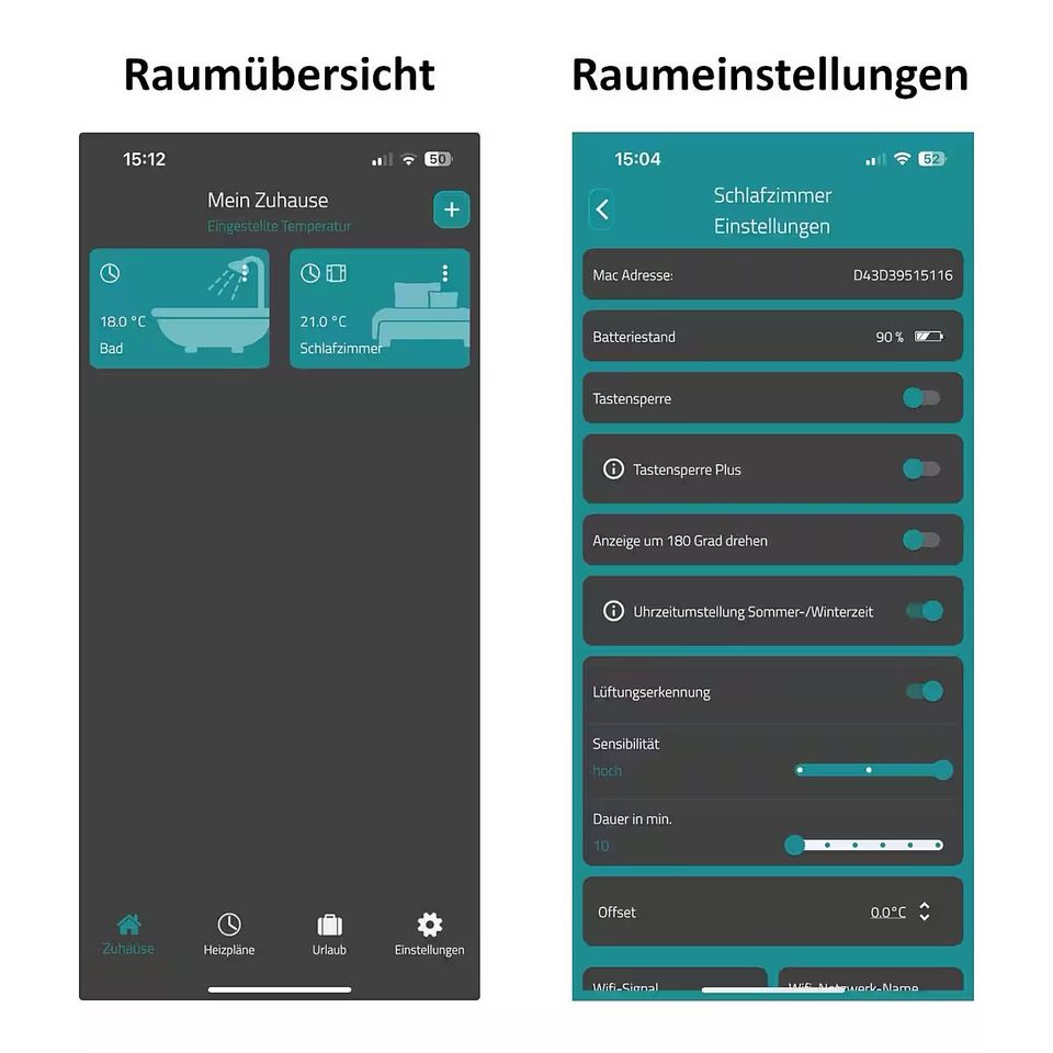 Heizungsthermostate WLAN (3 Stück) in Merseburg