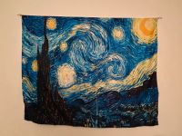 NEU Wandteppich Bedruckt 95x75 cm Van Gogh Starry Night Bayern - Erlangen Vorschau