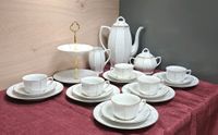 Jugendstil Porzellan Kaffeeservice, 22 Teile Baden-Württemberg - Fronreute Vorschau