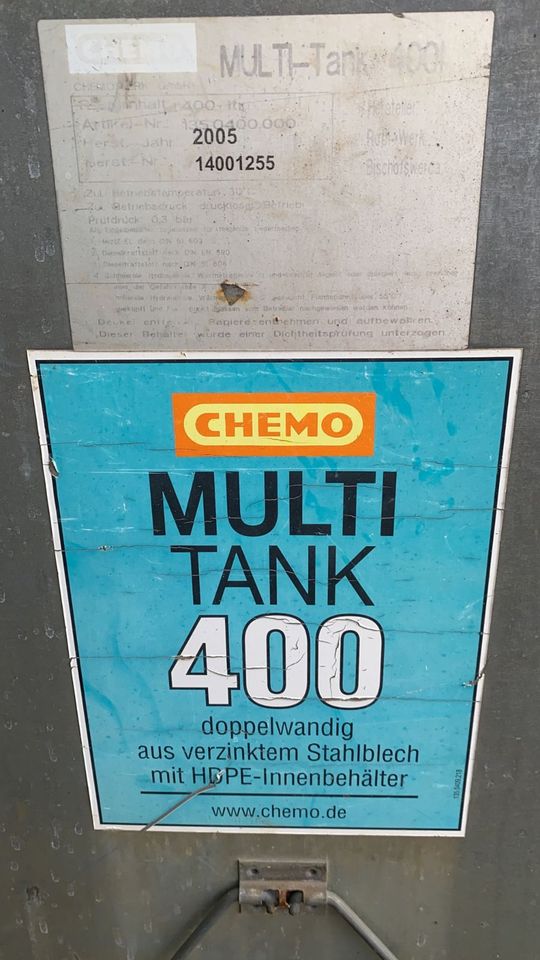 Multitank / Unitank CHEMO (Gebraucht) in Kruft