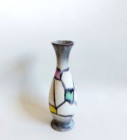 Bay Keramik Vase 52-20 Grau/Pastellfarben Uranglasur Vintage Nordrhein-Westfalen - Lengerich Vorschau