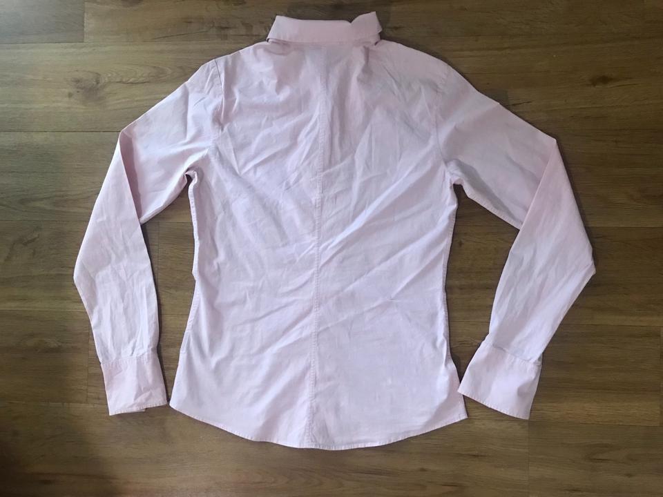 LOGG by H&M Damen Bluse Hemd  Figurbetont mit Elastan Gr.38 in Rüsselsheim