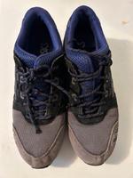 Asics Sneaker Gr. 43 Silbergrau/Blau Baden-Württemberg - Ulm Vorschau