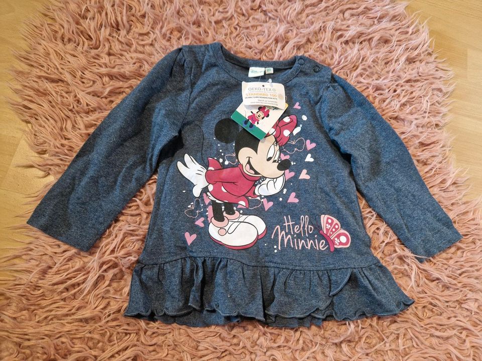 Neu süßer Disney Minnie Mouse Pullover 80 in Kellinghusen