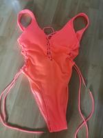 Badeanzug Neon orange  Gr. 38 Neu Baden-Württemberg - Gottmadingen Vorschau