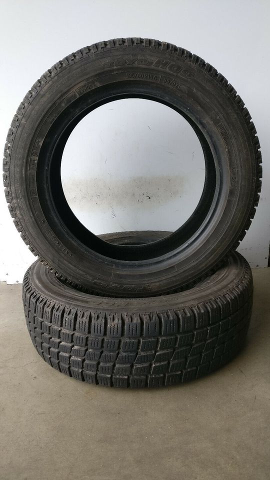 2 x Toyo H 09 195/60 R16 C 99/97T M+S WINTERREIFEN 8,70mm in Kall