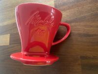 Porzellan Melitta Kaffee Filter 102 rot Nordrhein-Westfalen - Tönisvorst Vorschau