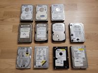 IDE HDD Festplatten 3,5 Zoll verschiedene Größen GB Konvolut Niedersachsen - Uchte Vorschau