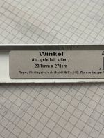 Alu Winkel Leiste 23mm 8mm 1,29m Profil Silber gebohrt Niedersachsen - Neu Wulmstorf Vorschau