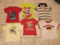 Sommershirts 6x Jungen Set 110/116 T-Shirts Topolino Kidswear bpc Thüringen - Harth-Pöllnitz Vorschau
