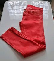 Replay coole Biker Skinny Jeans rot Lederoptik coated W30 L30 Bayern - Weidenbach Vorschau