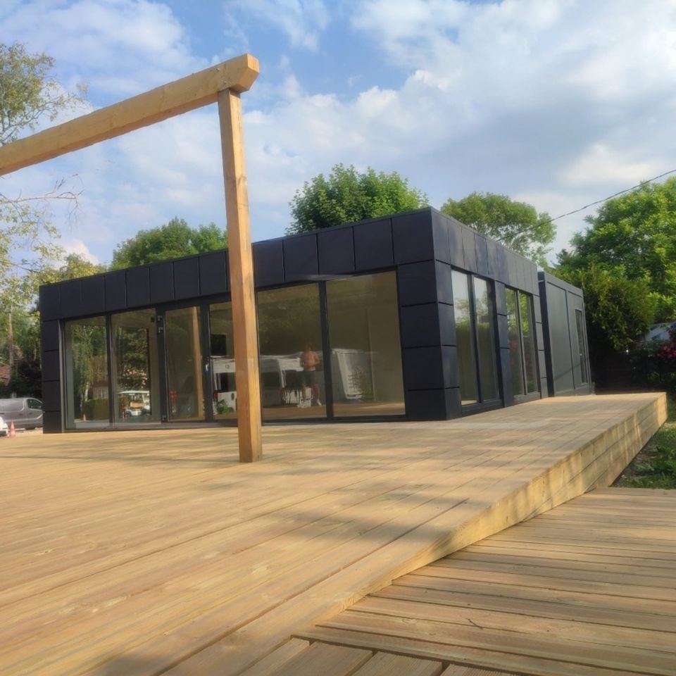 VERKAUFSCONTAINER - IMBISS - BÜRO - WOHN - GARTEN - POOL in Passau