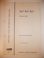 Einfache Noten "Ay! Ay! Ay!" Akkordeon I und II Baden-Württemberg - Ditzingen Vorschau