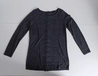 Langarmshirt  Opus Gr. M grau mit Muster Hessen - Wölfersheim Vorschau