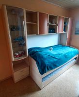 Jugendzimmer Bett+Schrank+Vitrine+Regal Nürnberg (Mittelfr) - Südstadt Vorschau