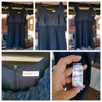 Sheego Abendkleid kurz mit floraler Spitze Niedersachsen - Uelzen Vorschau