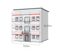 Baugerüst 9x10,2 m Gerüst 91,8 qm  Gerüstbau Stirnrahmen # Baden-Württemberg - Schwäbisch Hall Vorschau