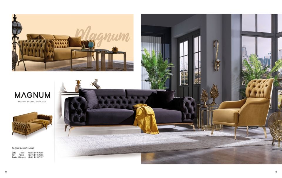 3+2+1 Sofa Couch Wohnlandschaft + Chesterfield + Bettfunktion in Weilbach