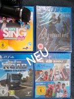 PS 4 Lets Sing mit Mikrofon,NEU Truck Simulator,Sims4 x Star Wars Baden-Württemberg - Altheim (Alb) Vorschau