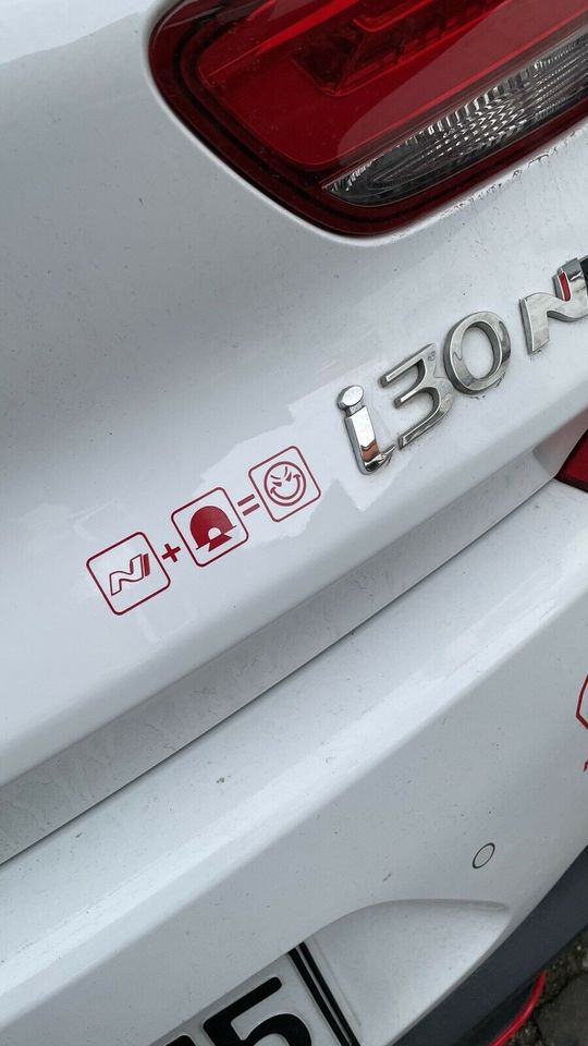 Hyundai N Performance I30N Sticker / Aufkleber in Bechtheim Rheinhessen