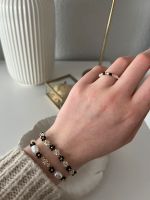 Selfmade Perlen Blumen Armband Set mit Ring Wandsbek - Hamburg Rahlstedt Vorschau