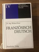 Wörterbuch der Industriellen Technik F/D- Dr.-Ing. Richard Ernst Nordrhein-Westfalen - Moers Vorschau