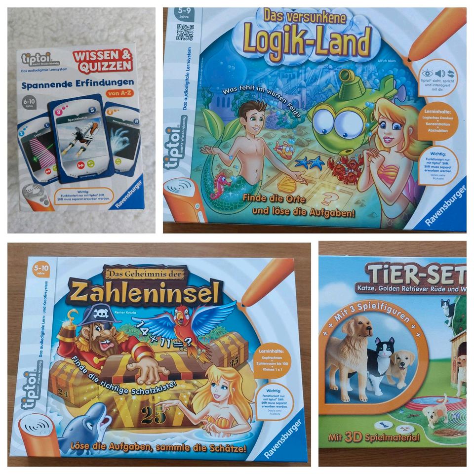 tiptoi wissen & quizzen ● Zahleninsel ● Logikland ● Tierset Hund in Frankfurt am Main