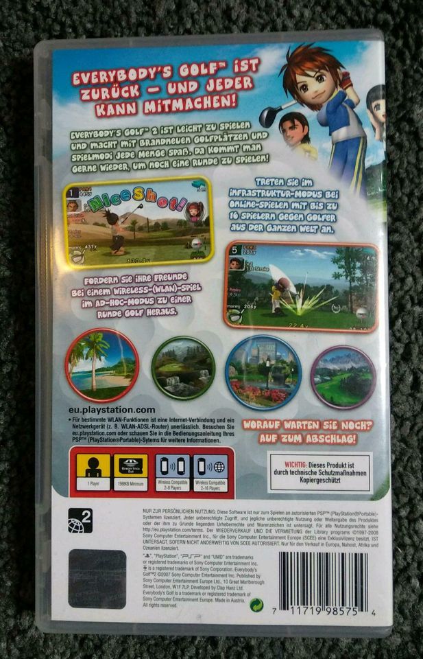 Everybody's Golf 2 (PSP) in Hamburg