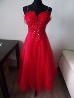 Prestije Kleid Ballkleid rot 38 M Hochzeit Abendkleid Glitzer Berlin - Hohenschönhausen Vorschau