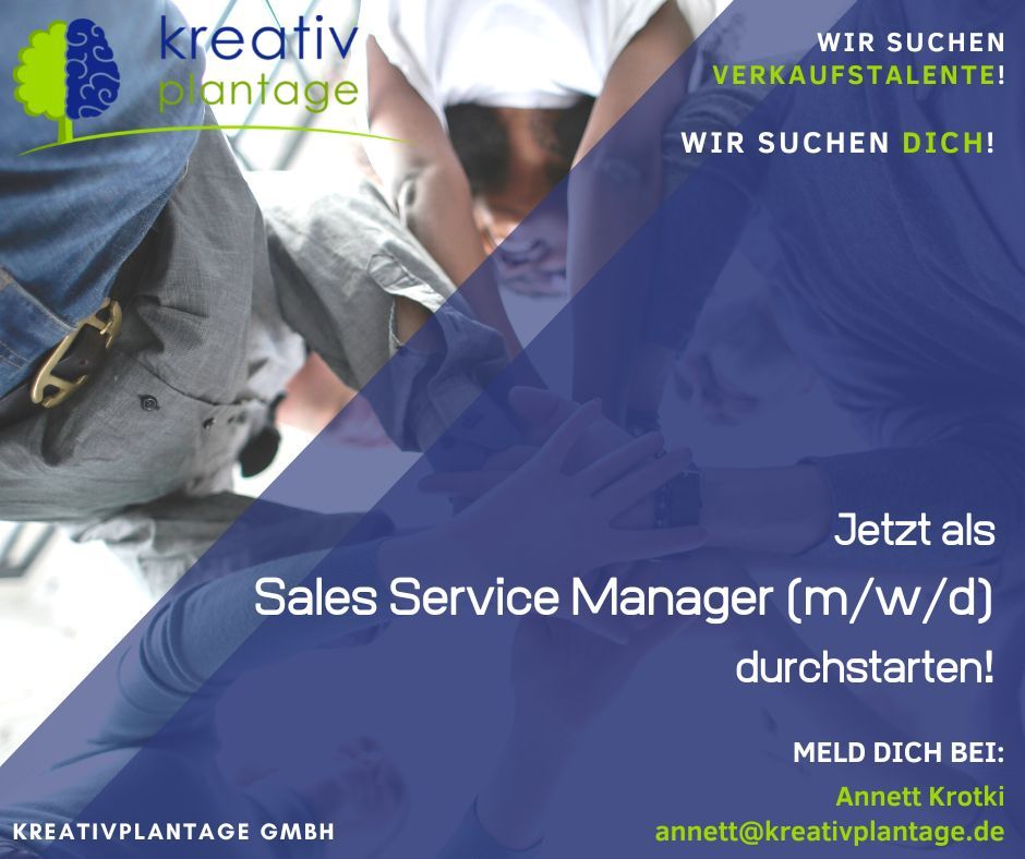 Sales Service Manager (m/w/d) in Magdeburg