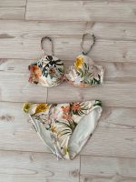 H&M Bikini geblümt floral beige bunt Aloha bademode rivera Stil Nordrhein-Westfalen - Dinslaken Vorschau