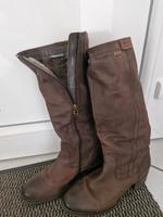 Neue Leder Stiefel Tamaris Lammfell 38 Niedersachsen - Beverstedt Vorschau