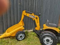 Kinder Trecker mit  Baggerschaufel und Anhänger Radlader Loader Niedersachsen - Georgsmarienhütte Vorschau