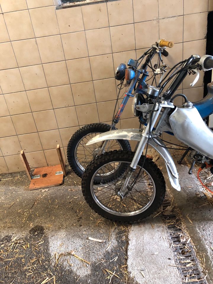 Honda PX Vorderradgabel verlängert in Kiel