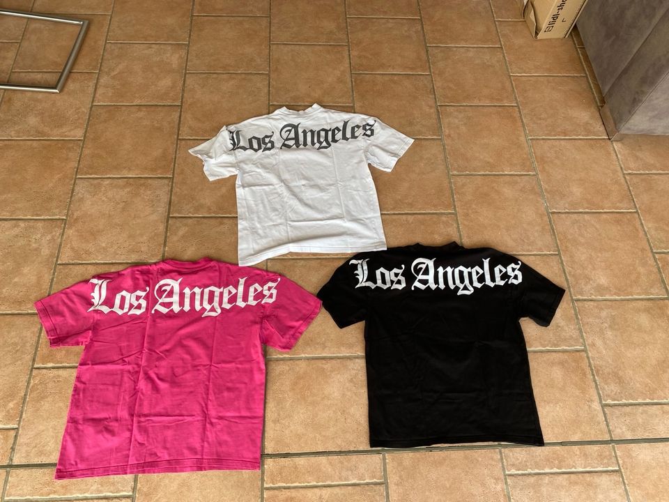 T-Shirts Los Angeles 176 182 XS NEW Yorker Black Squad pink weiß in Attendorn