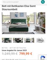 Elsa samt grünes Bett 140*200 Brandenburg - Schorfheide Vorschau