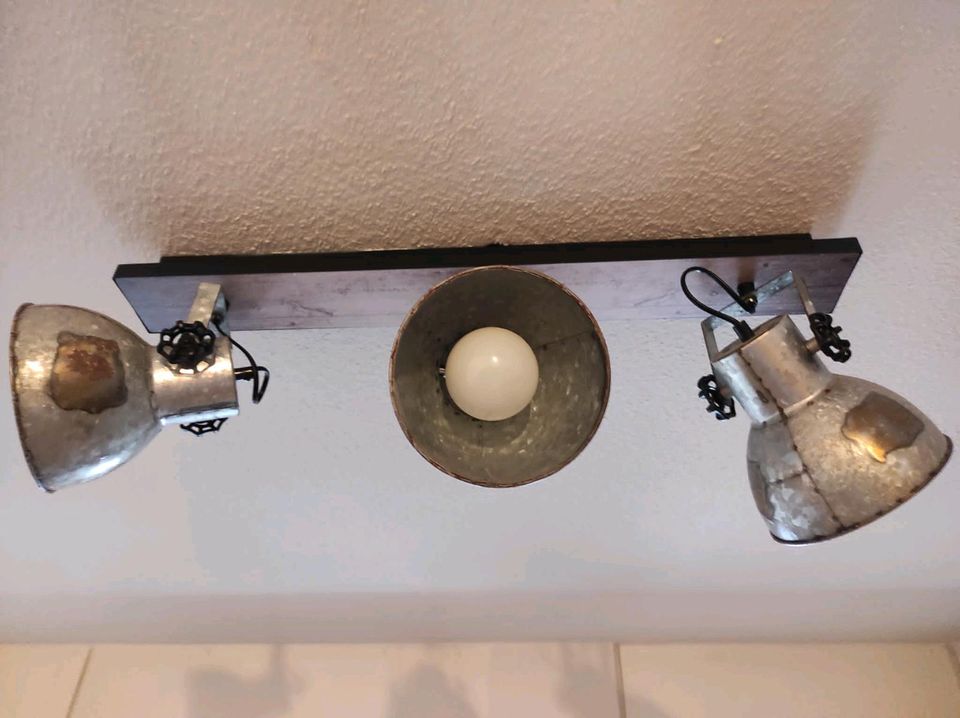 Elgo Deckenlampen, Decken Spots, im Industrial Design aus Stahl in Offenburg