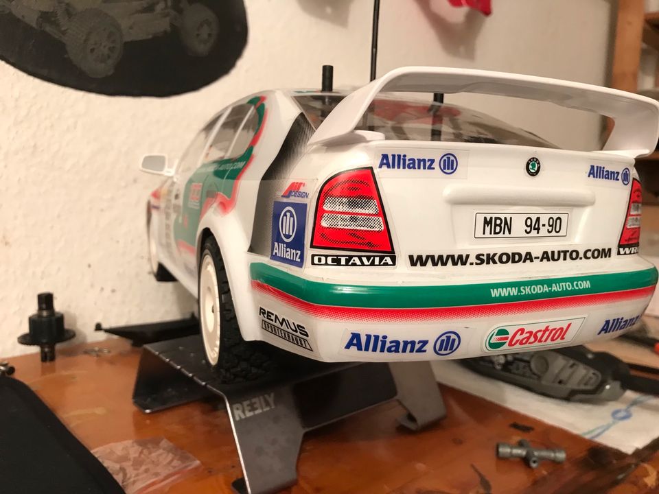 Skoda Octavia 1u wrc 1:10 RC elektro in Bernsbach 