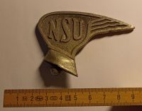 antikes  NSU Schutzblech Emblem Fahrrad Moped Bayern - Oettingen in Bayern Vorschau