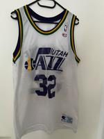 Champion Trikot Utah Jazz Karl Malone L 90er Hessen - Neu-Isenburg Vorschau