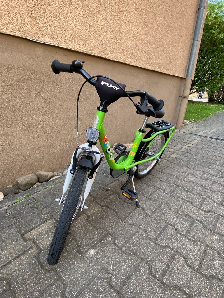 Kinder Puky Fahrrad 18 Zoll + Tasche und Fahrradschloss in Heilbronn