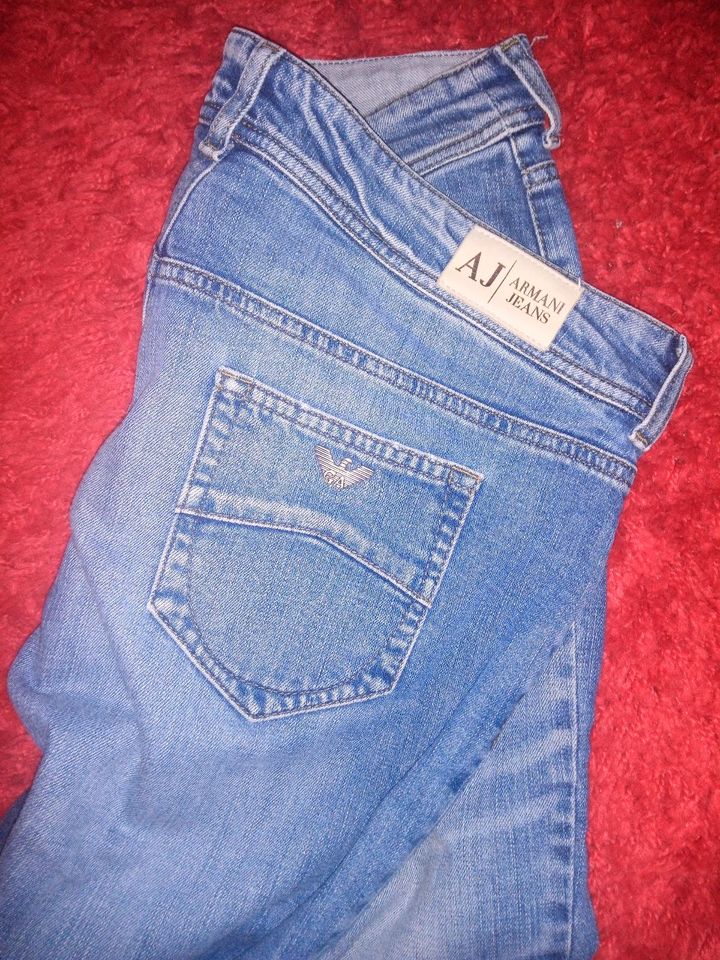 ❤️ Armani Jeans AJ Hose M L 38 40 blau ❤️ in Dresden