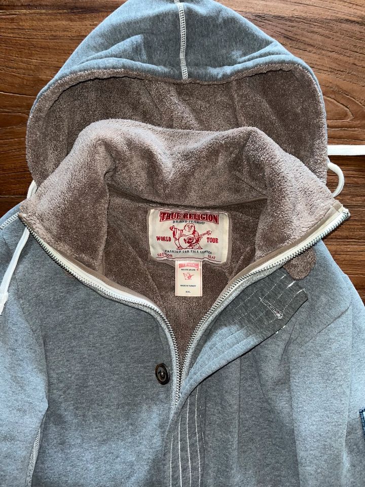 True Religion Sweatshirt Jacke Hoody Kapuze Gr.XXL-XL in Köln