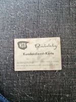 NSU Kundendienst Karte von 1959 Nordrhein-Westfalen - Dorsten Vorschau