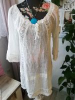 Italy Mode Tunika Bluse Strandkleid Sommerkleid /Leinen Gr 40/42 Nordrhein-Westfalen - Düren Vorschau