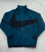 Nike nsw rev swoosh zip Jacke fleece blue force logo reversible L Schleswig-Holstein - Kiel Vorschau