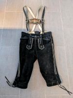 Lederhose, Kniebundhose, schwarz, Größe 48 Bayern - Reichling Vorschau