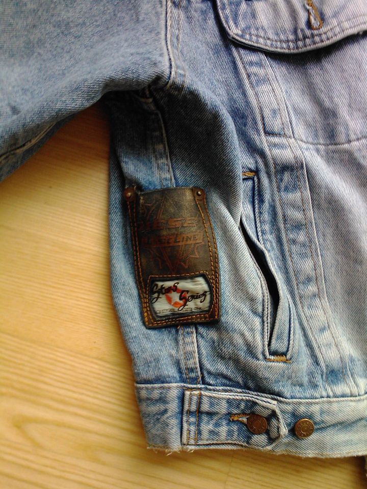 Vintage Old School Diesel Jeans Jacke stone washed Grösse M in Ingolstadt